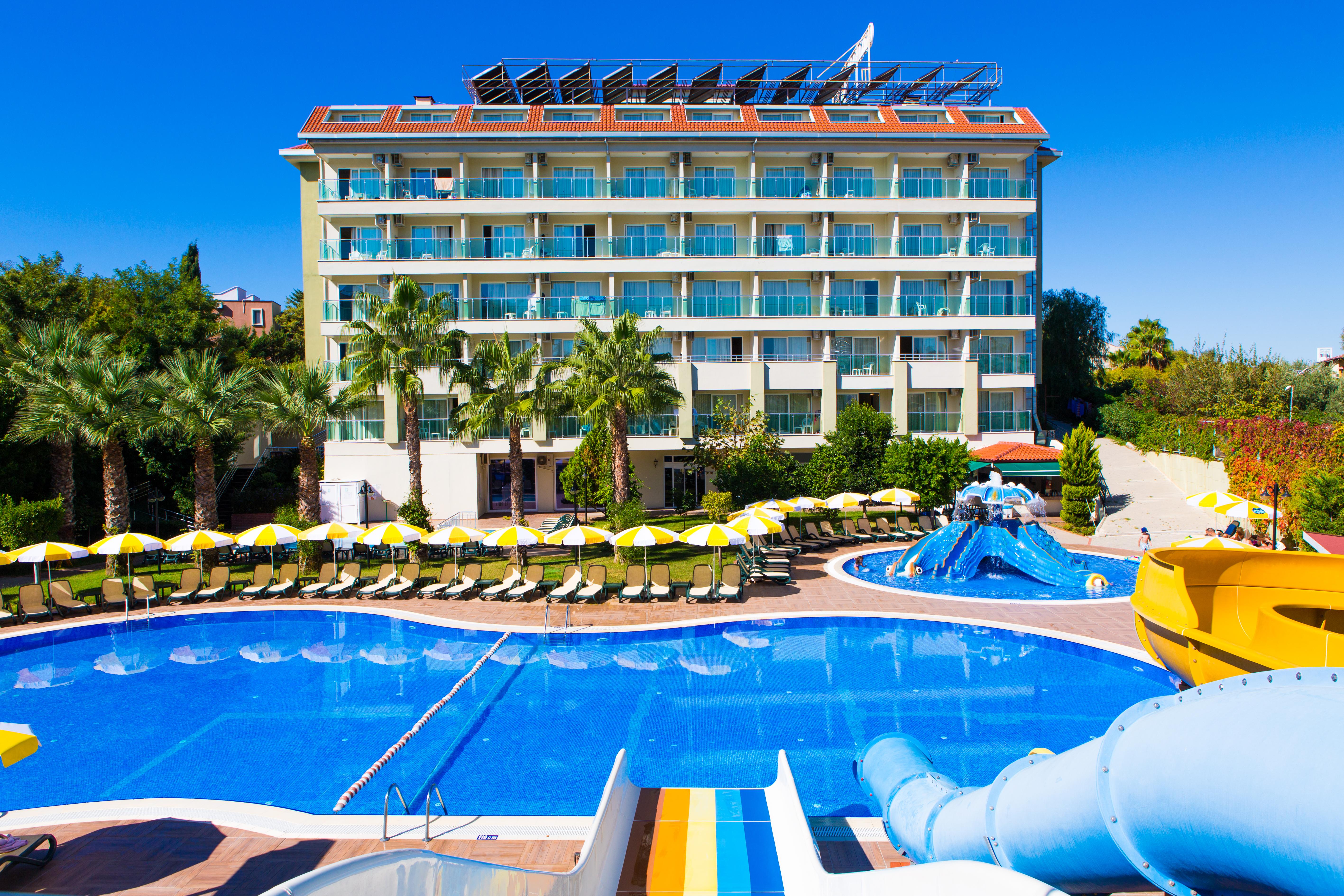 Gardenia Beach Hotel Okurcalar Bagian luar foto